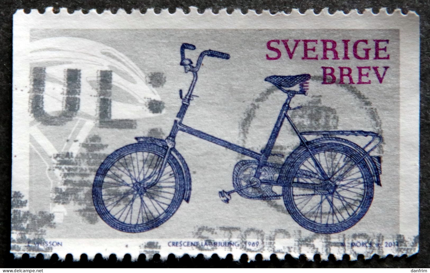 Sweden  2011  Folding Bike, Bicycle  MiNr.2798    ( O ) ( Lot  I 29) - Oblitérés