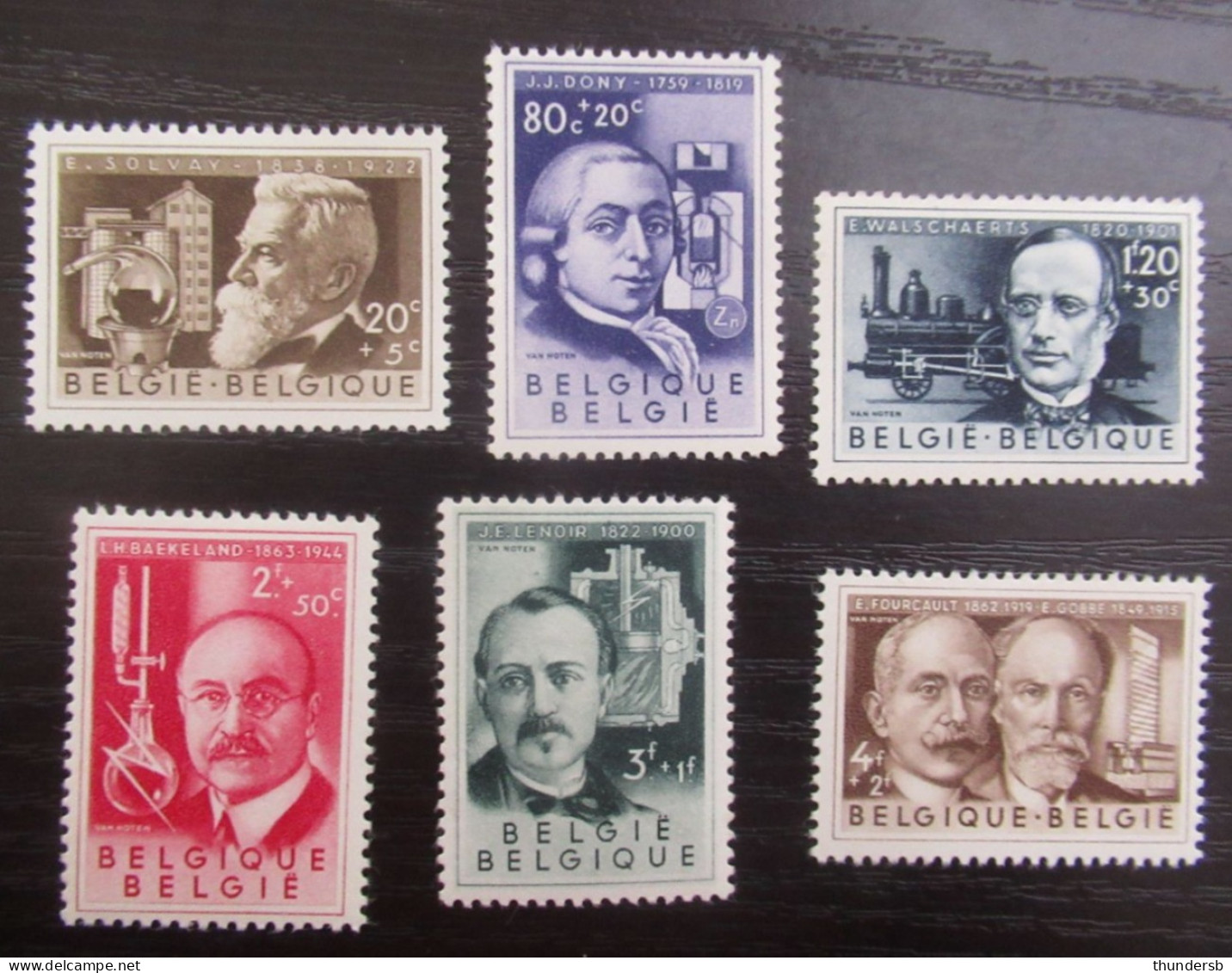 973/78 'Uitvinders' - Ongebruikt * - Côte: 24,5 Euro - Unused Stamps