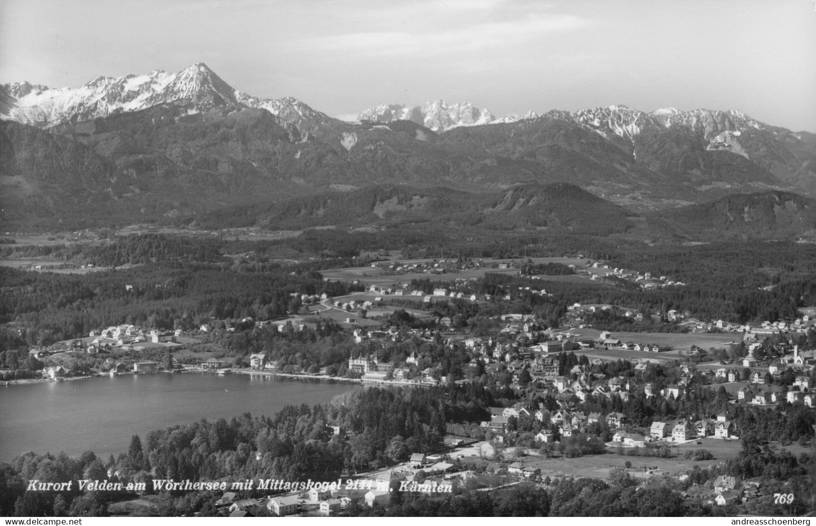 Velden Am Wörthersee Mit Mittagskogel - Velden