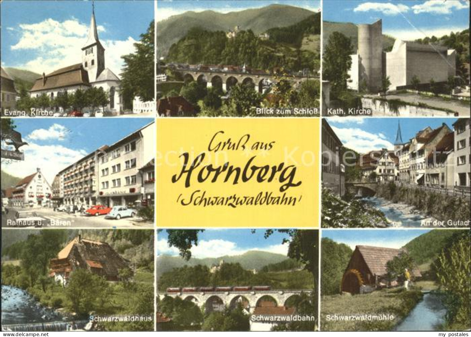 72350540 Hornberg Altensteig Evangelische Kirche Katholische Kirche Schwarzwaldb - Altensteig
