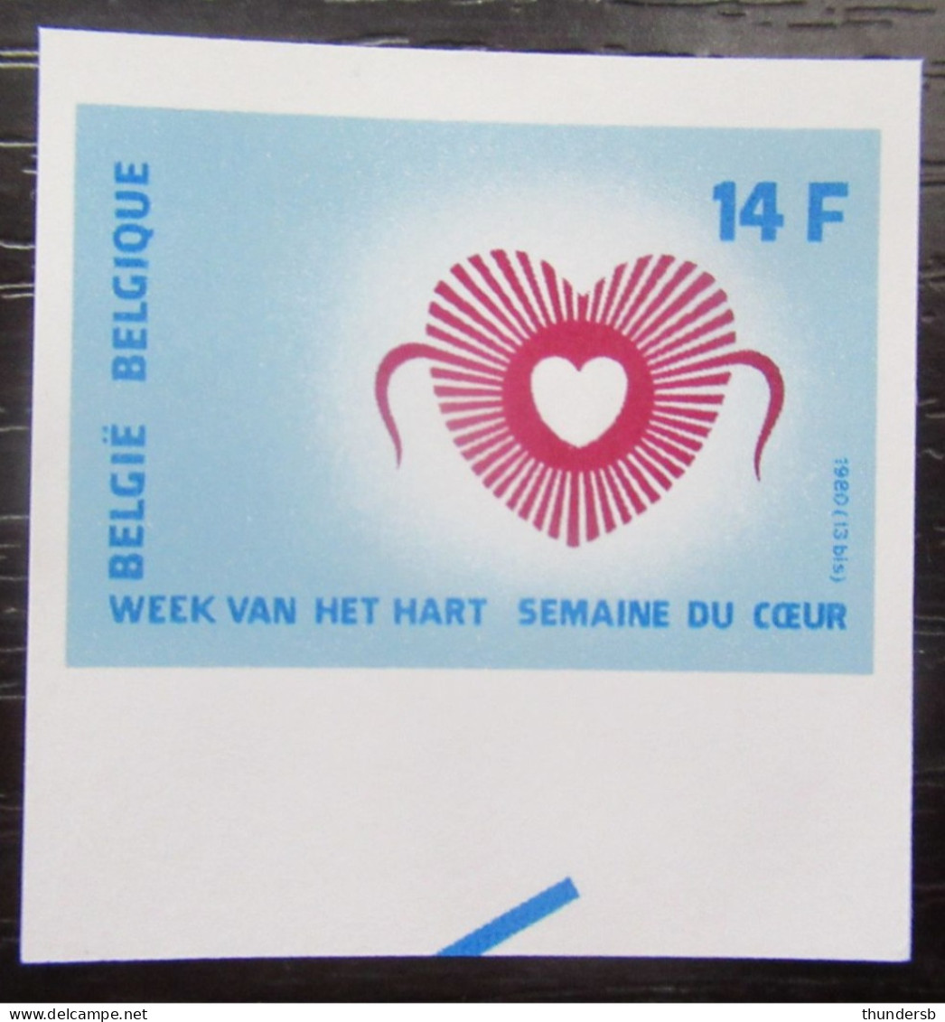 1992 'Week Van Het Hart' - Ongetand - Côte: 10 Euro - 1961-1980