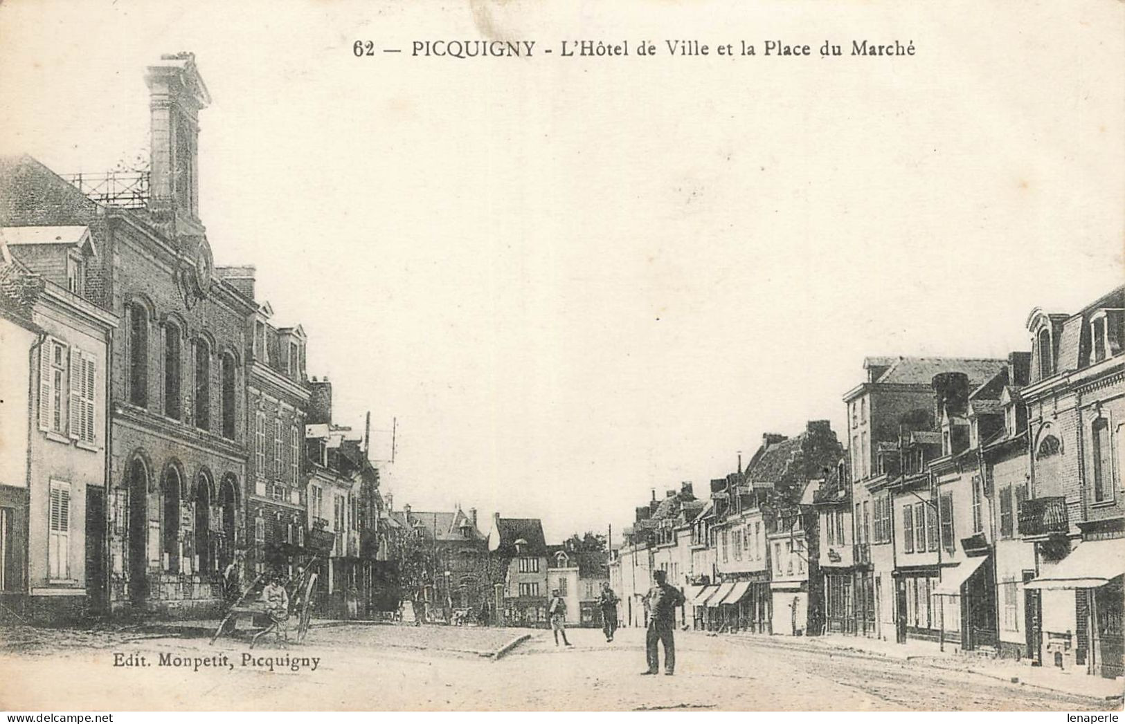 D3645 PICQUIGNY L'hôtel De Ville - Picquigny