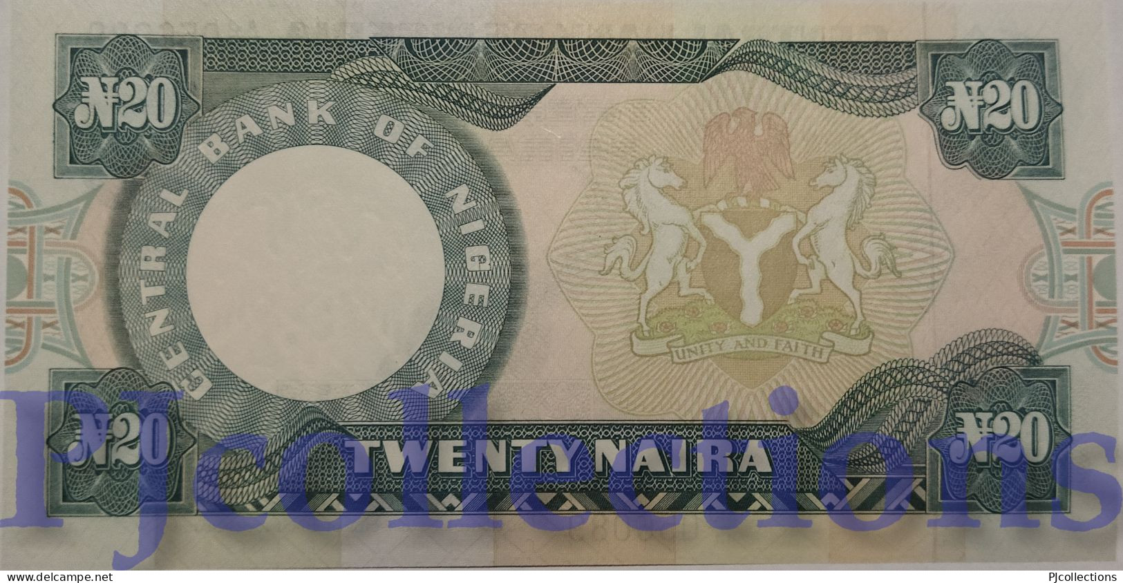 NIGERIA 20 NAIRA 2005 PICK 26i UNC - Nigeria