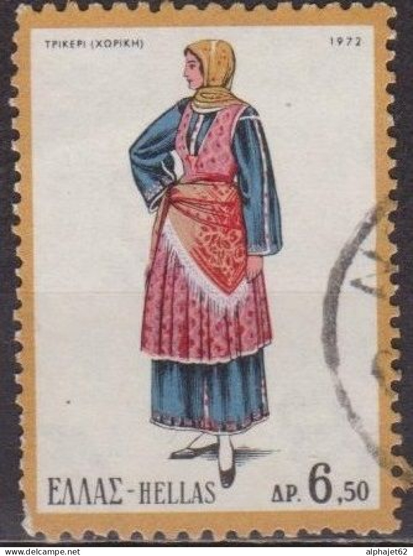 Costumes Traditionnels - GRECE - Paysanne De Thessalie  - N° 1079 - 1972 - Usados