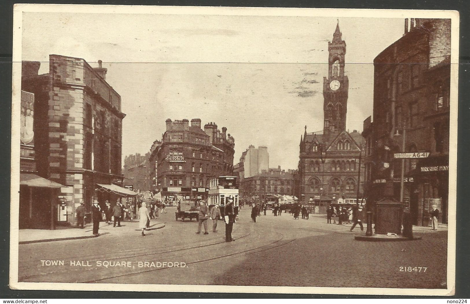 Carte P De 1947 ( Town Hall Square / Bradford ) - Bradford