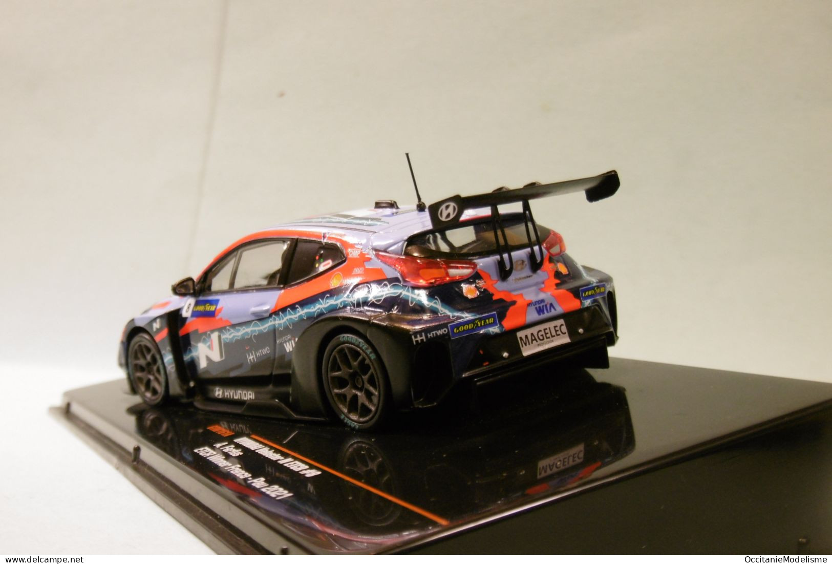 Ixo - HYUNDAI VELOSTER N #8 ETCR Gagnante France - Pau 2021 Farfus Réf. GTM161A NBO Neuf 1/43 - Ixo