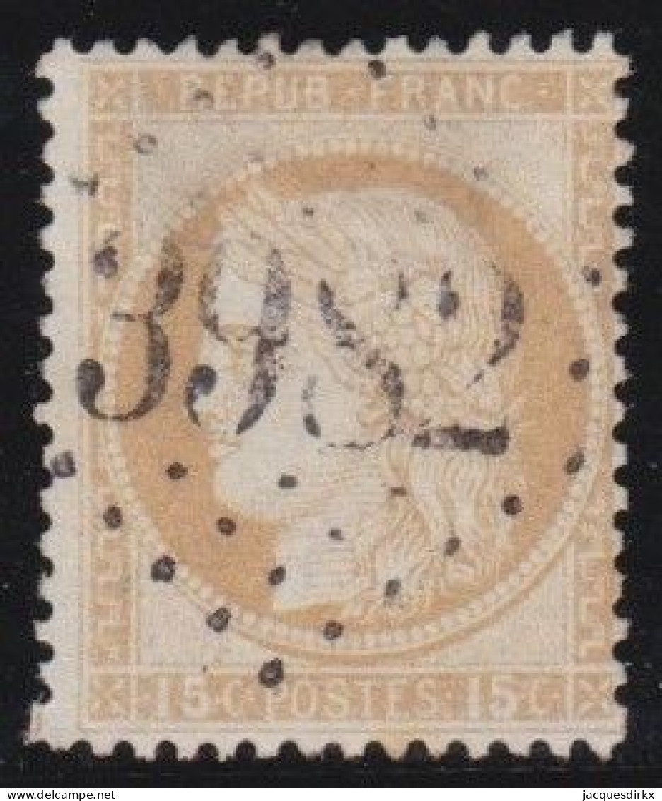 France  .  Y&T   .     55       .   O      .    Oblitéré - 1871-1875 Cérès