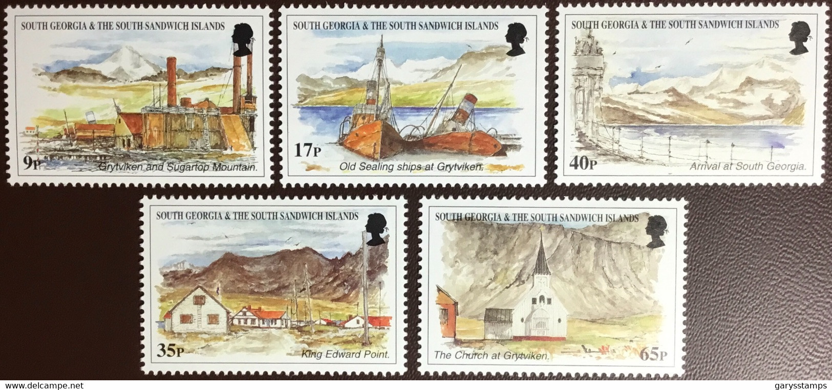 South Georgia 1999 Island Views MNH - South Georgia