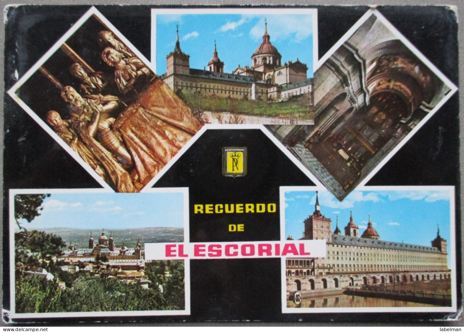 SPAIN SPAGNE MADRID EL ESCORIAL POSTKARTE TARJETA POSTAL POSTCARD ANSICHTSKARTE CARTE POSTALE CARTOLINA - Segovia