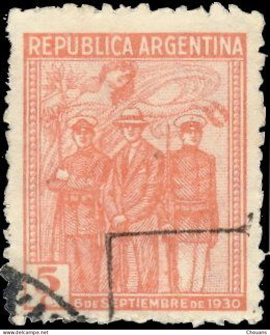 Argentine 1930. ~ YT 335 - Triomphateurs - Gebraucht