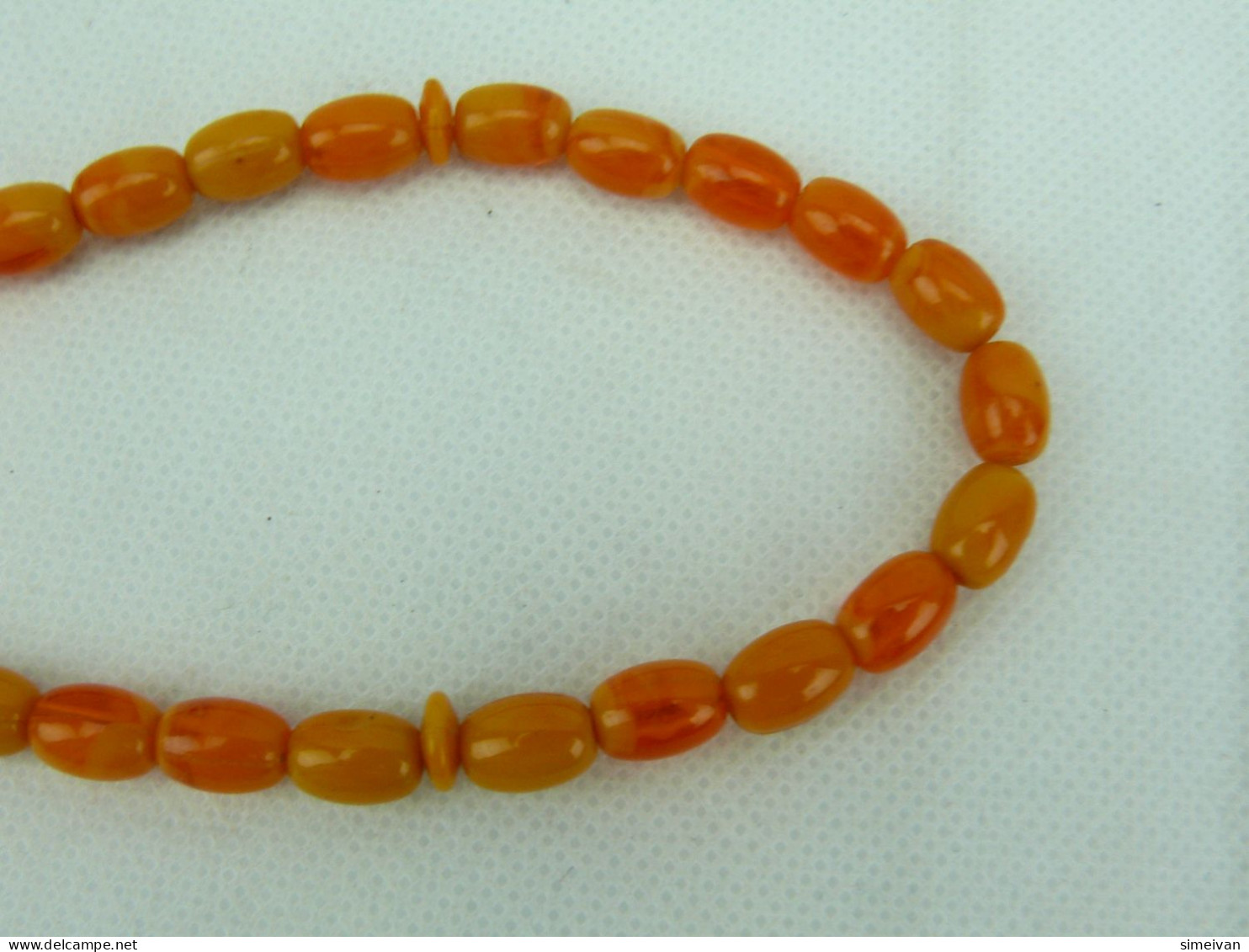 Beautiful Vintage ROSARY Prayer Beads PLASTIC #2276 - Ethnics