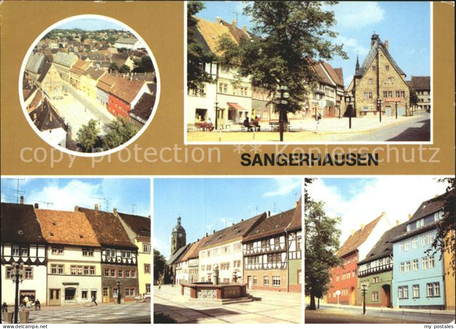 72348271 Sangerhausen Suedharz Markt Brunnen  Sangerhausen - Sangerhausen