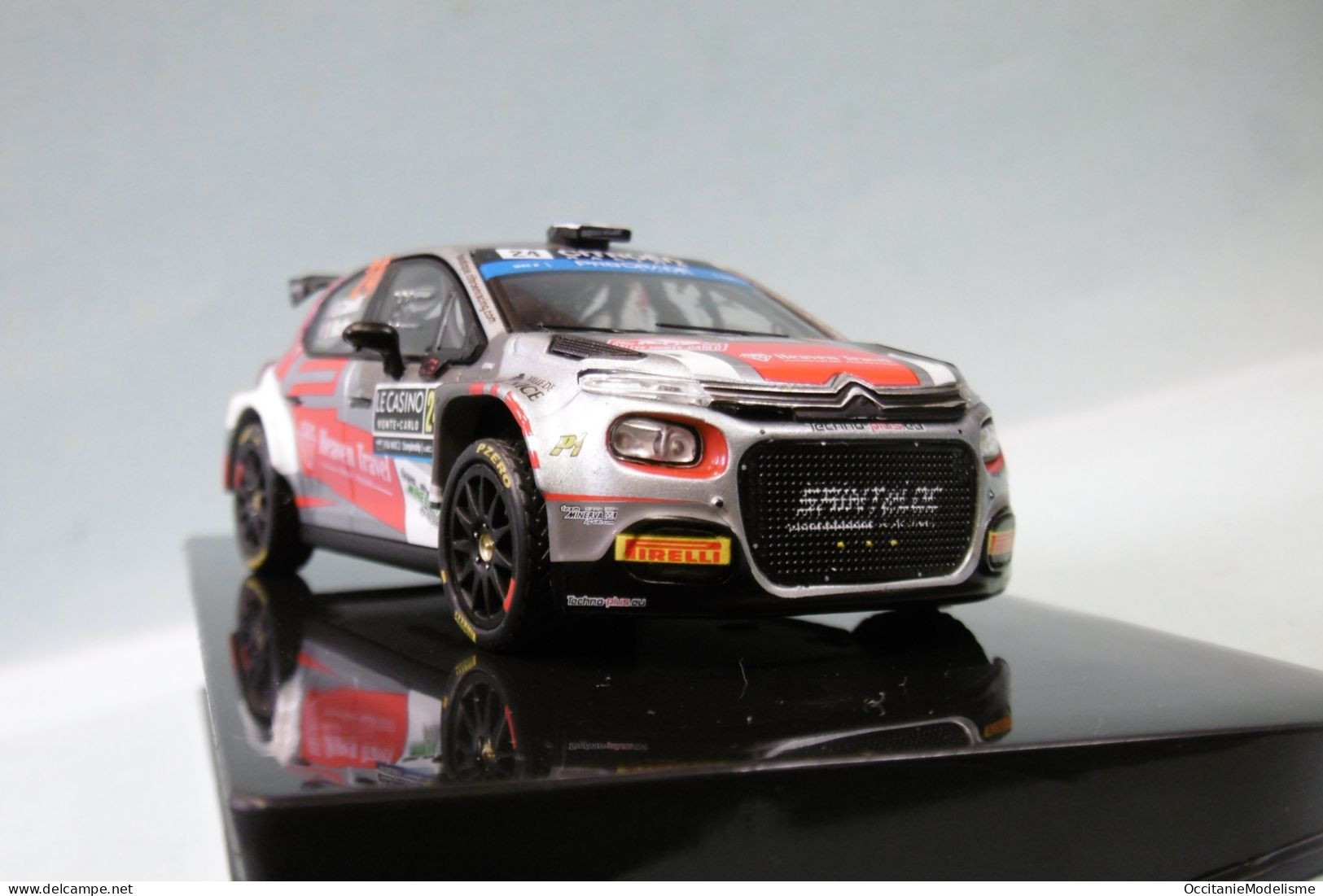 Ixo - CITROEN C3 RALLY2 #24 Rallye Monte-Carlo 2022 Camilli - Roche Réf. RAM844 NBO Neuf 1/43 - Ixo