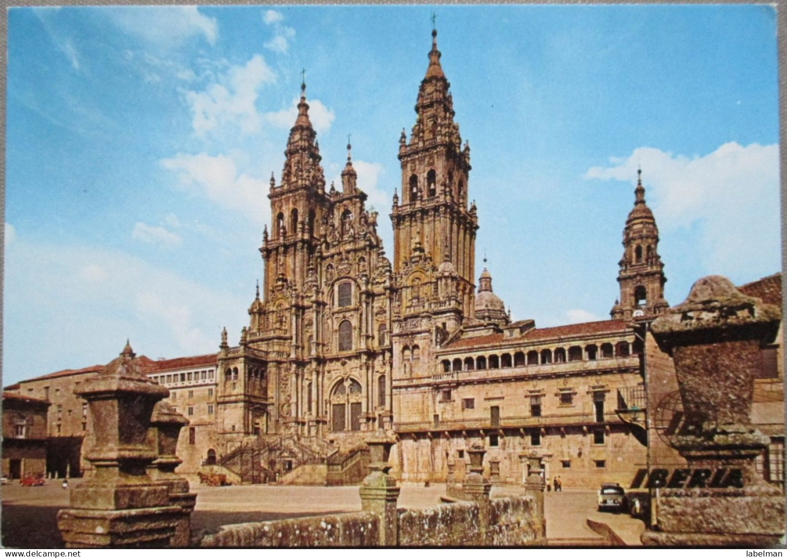 SPAIN SPAGNE IBERIA SANTIAGO DE COMPOSTELA CATHEDRAL TARJETA POSTAL POSTCARD ANSICHTSKARTE CARTE POSTALE CARTOLINA - Segovia