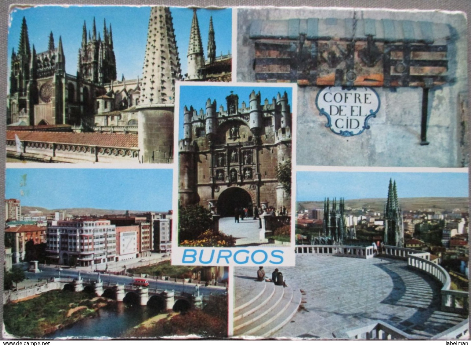 SPAIN SPAGNE CASTILLA LEON BURGOS POSTKARTE TARJETA POSTAL POSTCARD ANSICHTSKARTE CARTE POSTALE CARTOLINA - Segovia