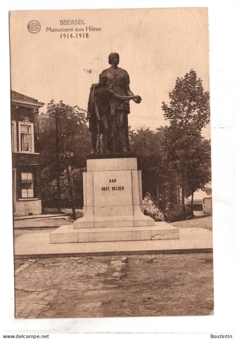 Beersel Monument Aux Héros - Beersel