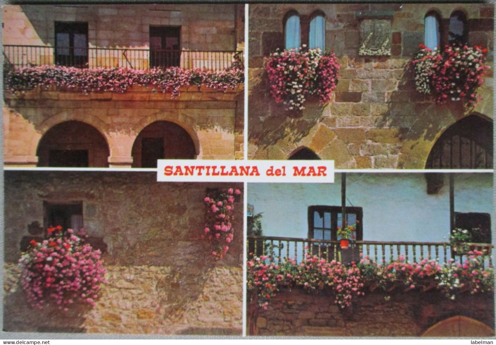SPAIN SPAGNE CANTABRIA SANTILLANA DEL MAR POSTKARTE TARJETA POSTAL POSTCARD ANSICHTSKARTE CARTE POSTALE CARTOLINA - Segovia
