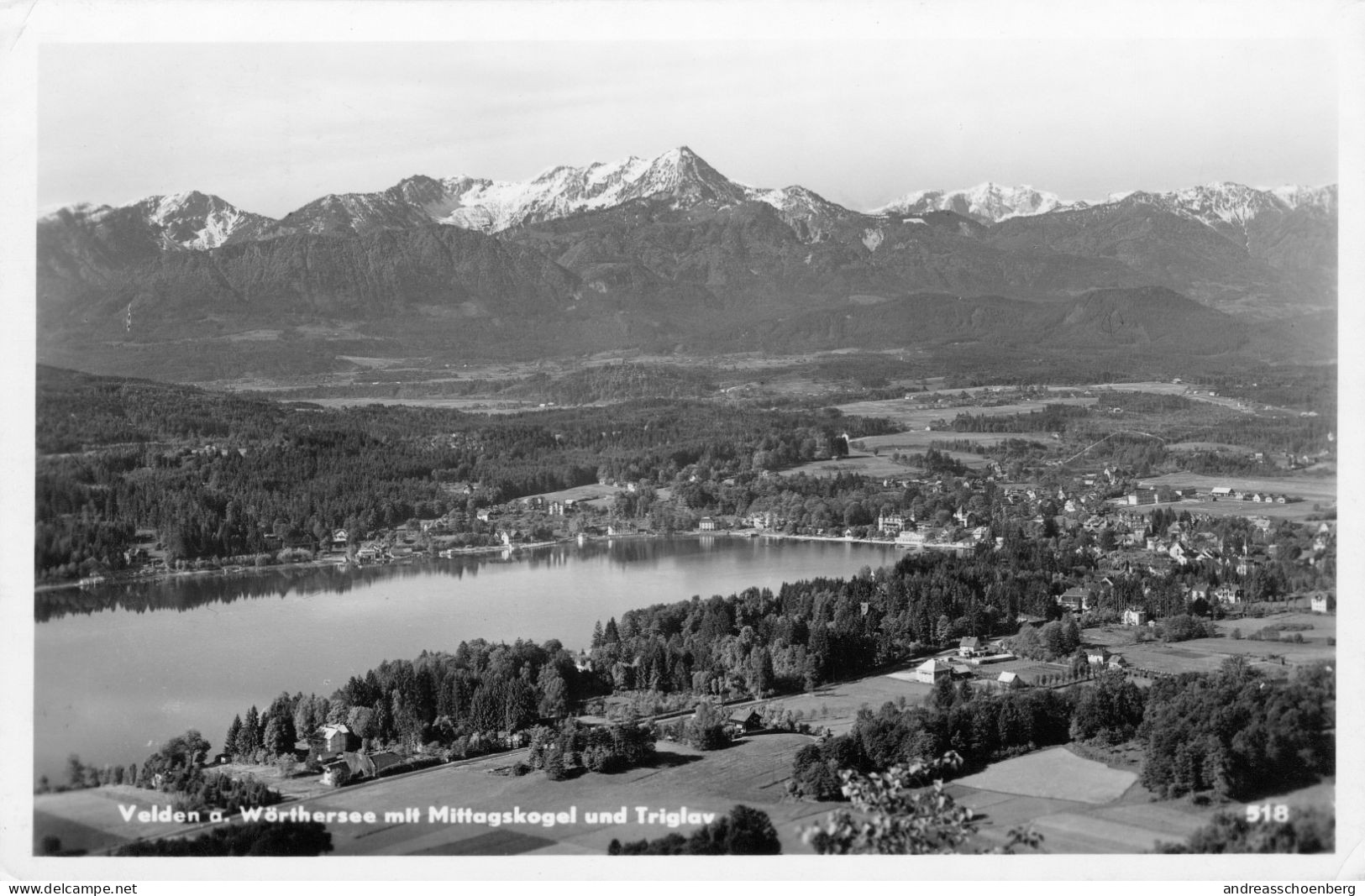 Velden Am Wörthersee Mit Mittagskogel Und Triglav - Velden