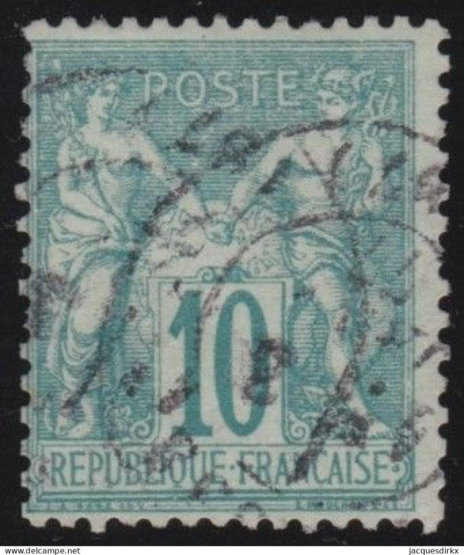 France  .  Y&T   .     65      .     O      .     Oblitéré - 1876-1878 Sage (Type I)