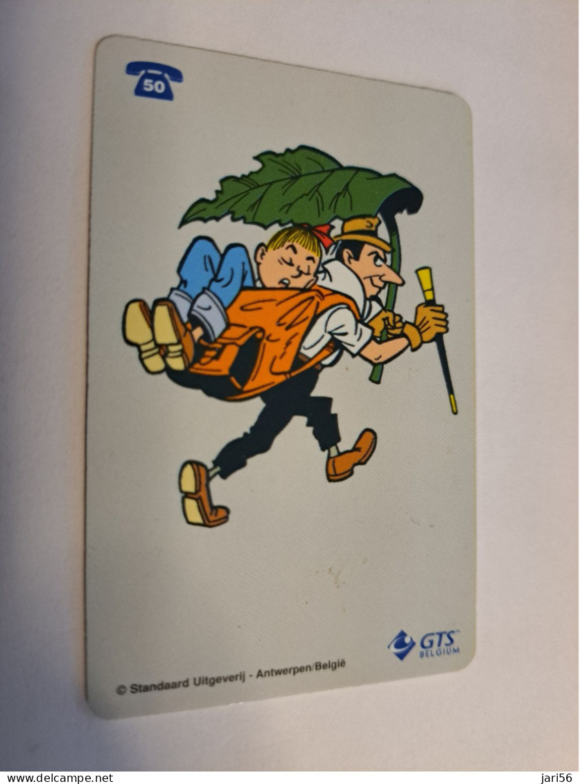 BELGIUM PHONECARDS / Intouch Suske & Wiske / BOB & BOBETTE /  Only 5000 Made  / FINE USED    ** 16257** - Ohne Chip