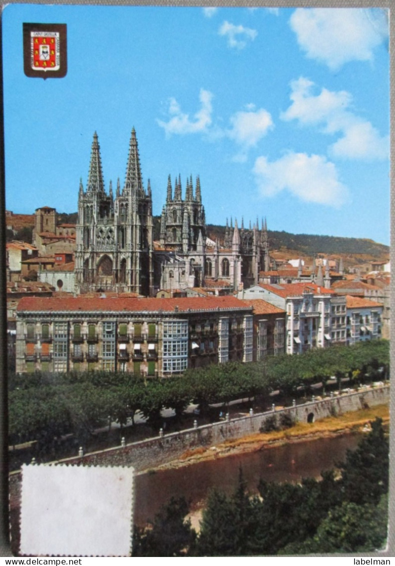 SPAIN SPAGNE CASTILLA LEON BURGOS CATHEDRAL POSTKARTE TARJETA POSTAL POSTCARD ANSICHTSKARTE CARTE POSTALE CARTOLINA - Segovia