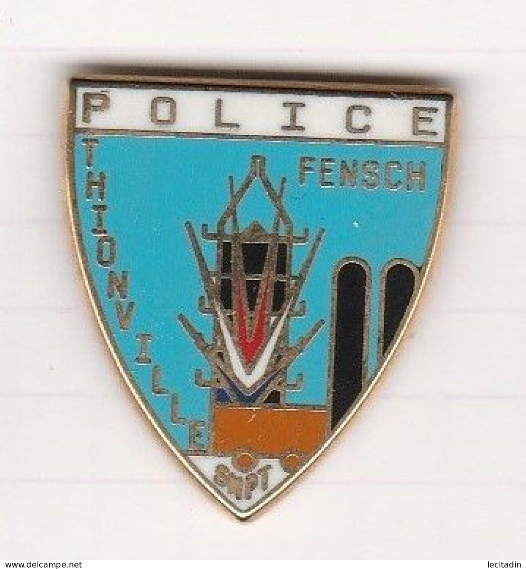 PINS VILLE 57  THIONVILLE POLICE FENSCH - Police