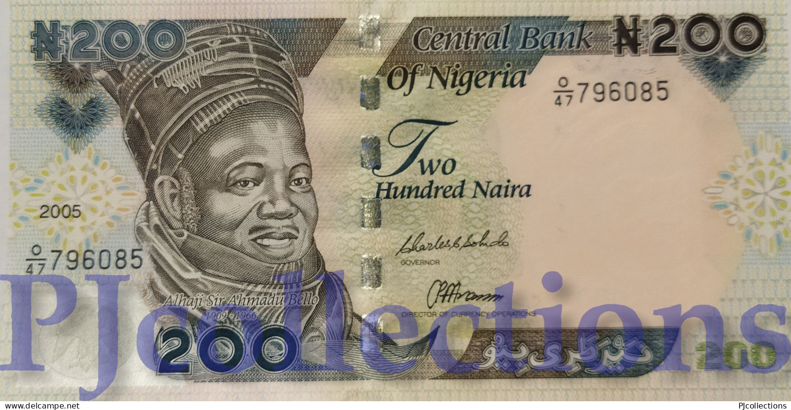 NIGERIA 200 NAIRA 2005 PICK 29c UNC - Nigeria