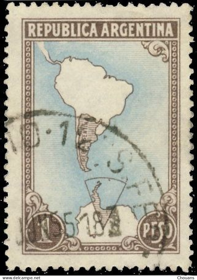 Argentine 1937. ~ YT 386 - 1 P. Carte - Neufs