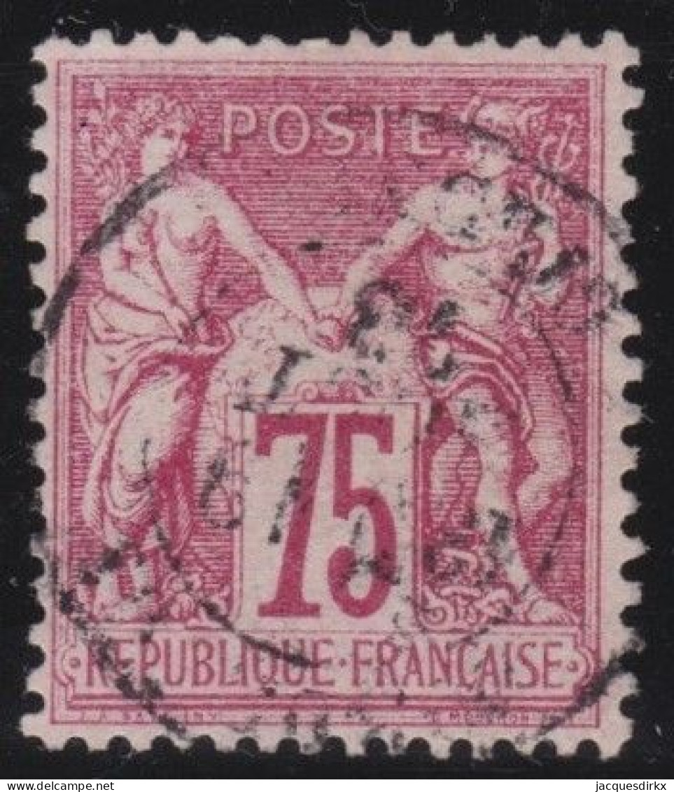 France  .  Y&T   .     71      .     O      .     Oblitéré - 1876-1878 Sage (Type I)