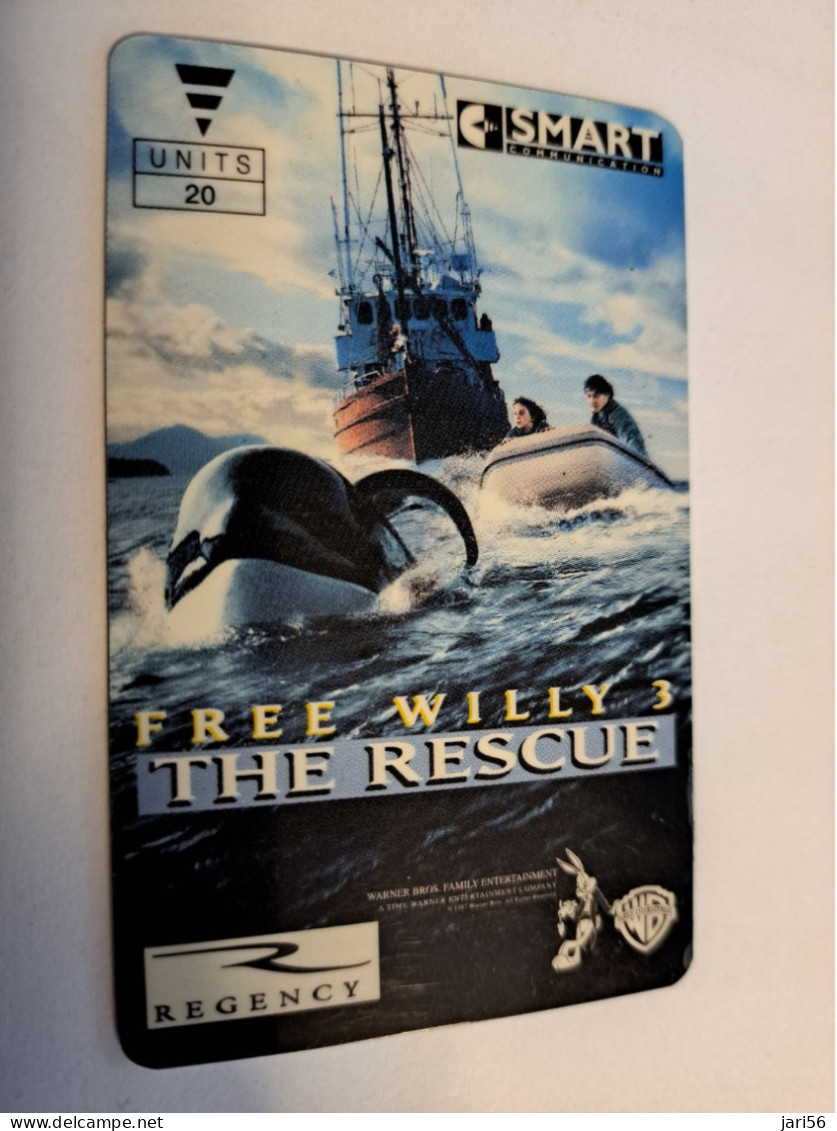 BELGIUM PHONECARDS / SMART/COMMUNICATIONS/ FREE WILLY/ ORCA/WHALE / MINT   ** 16258** - Senza Chip