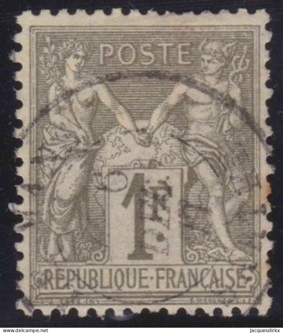 France  .  Y&T   .     72      .     O      .     Oblitéré - 1876-1878 Sage (Typ I)