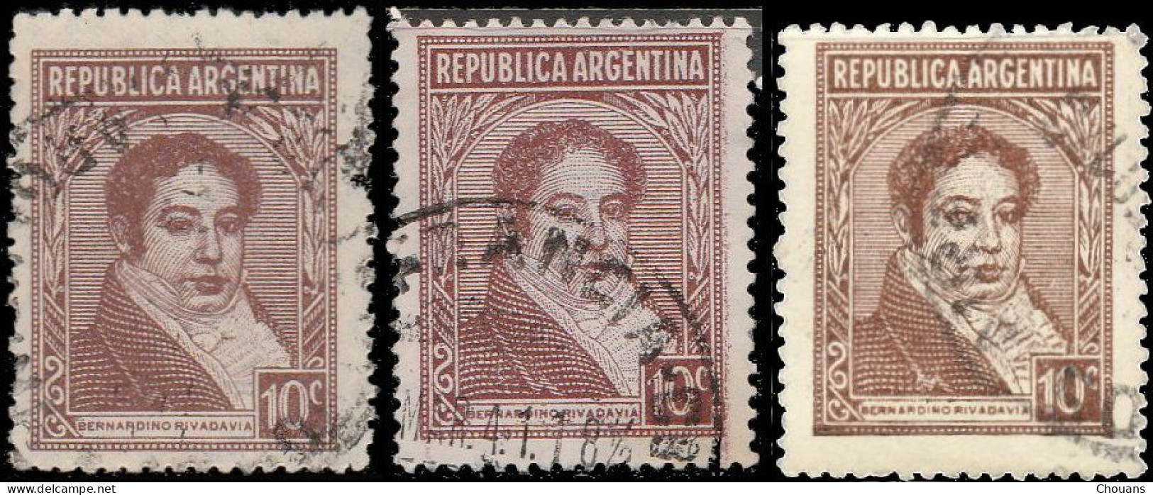 Argentine 1939. ~ YT 392/95 - Célébrités (6 V) - Unused Stamps