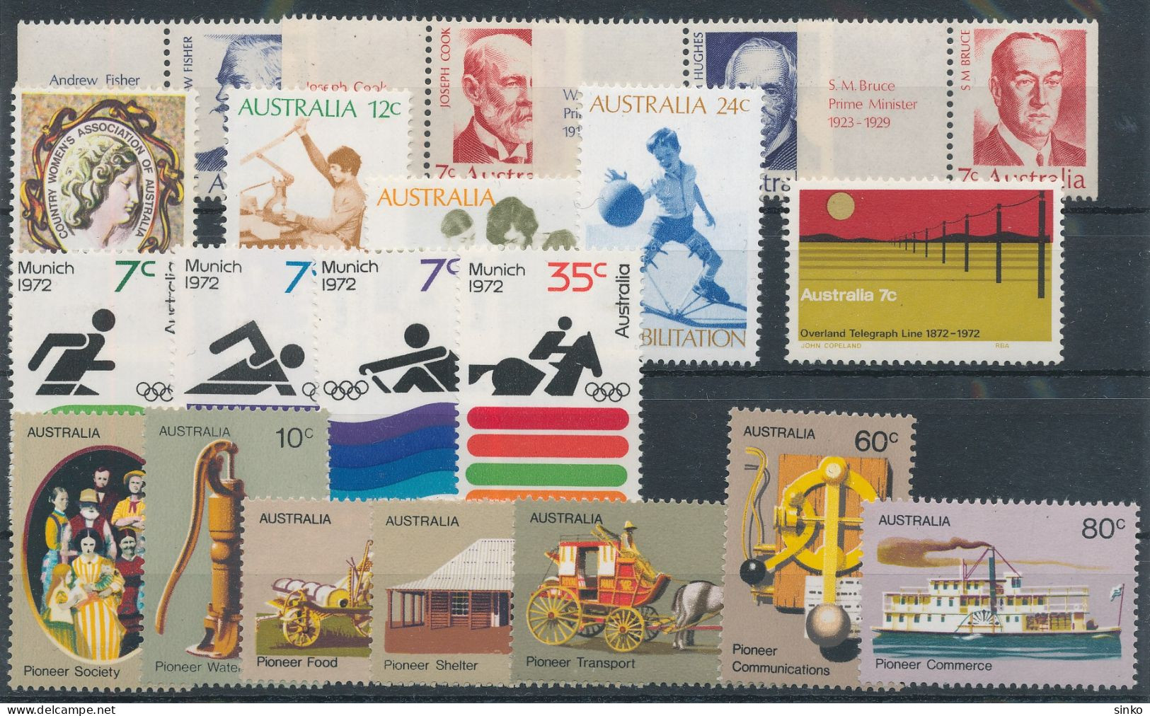 1972. Australia - Mint Stamps