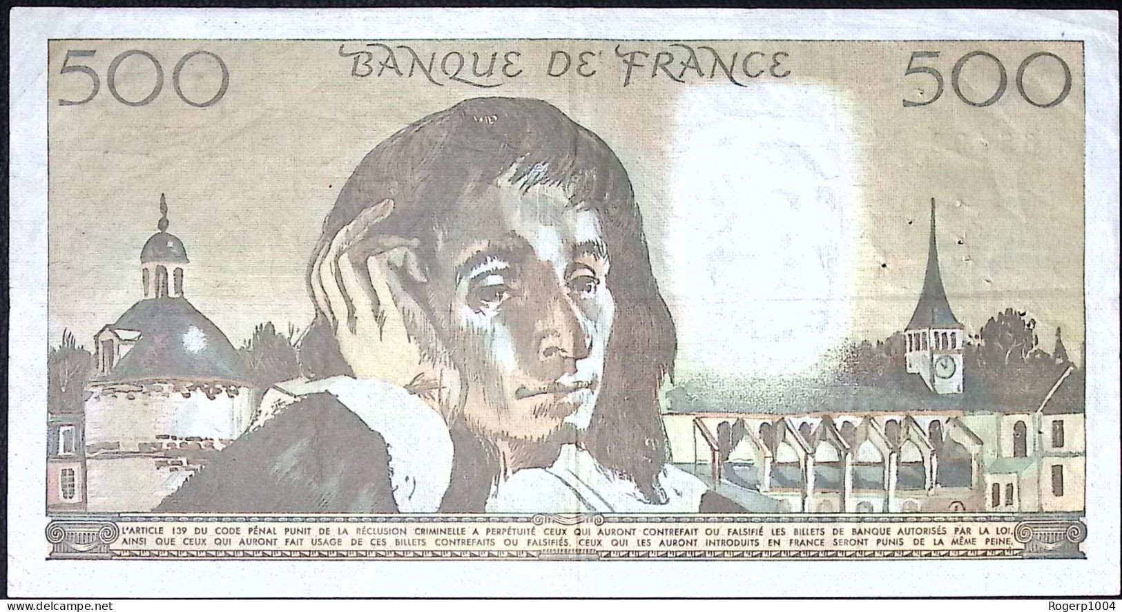 FRANCE * 500 Francs * Pascal * 07/06/1979 * Fay 71.19 * Etat/Grade TTB+/XF * - 500 F 1968-1993 ''Pascal''