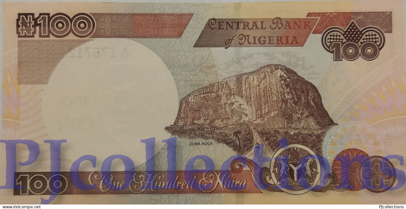 NIGERIA 100 NAIRA 2005 PICK 28f UNC - Nigeria