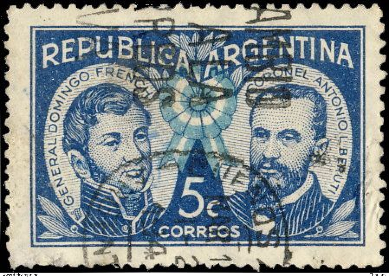 Argentine 1941. ~ YT 416 - Général D. French  Et Colonel A.L. Berutti - Used Stamps