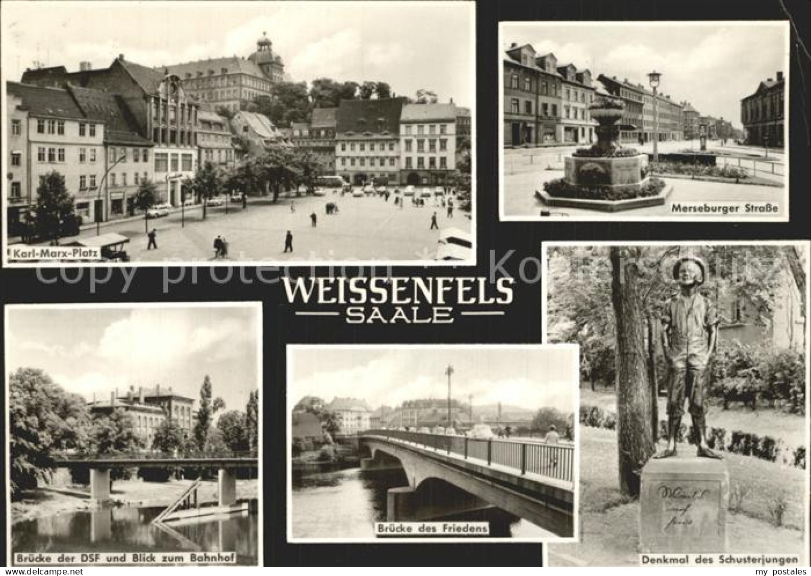 72345140 Weissenfels Saale Karl Marx Platz Merseburger Strasse Denkmal Des Schus - Weissenfels