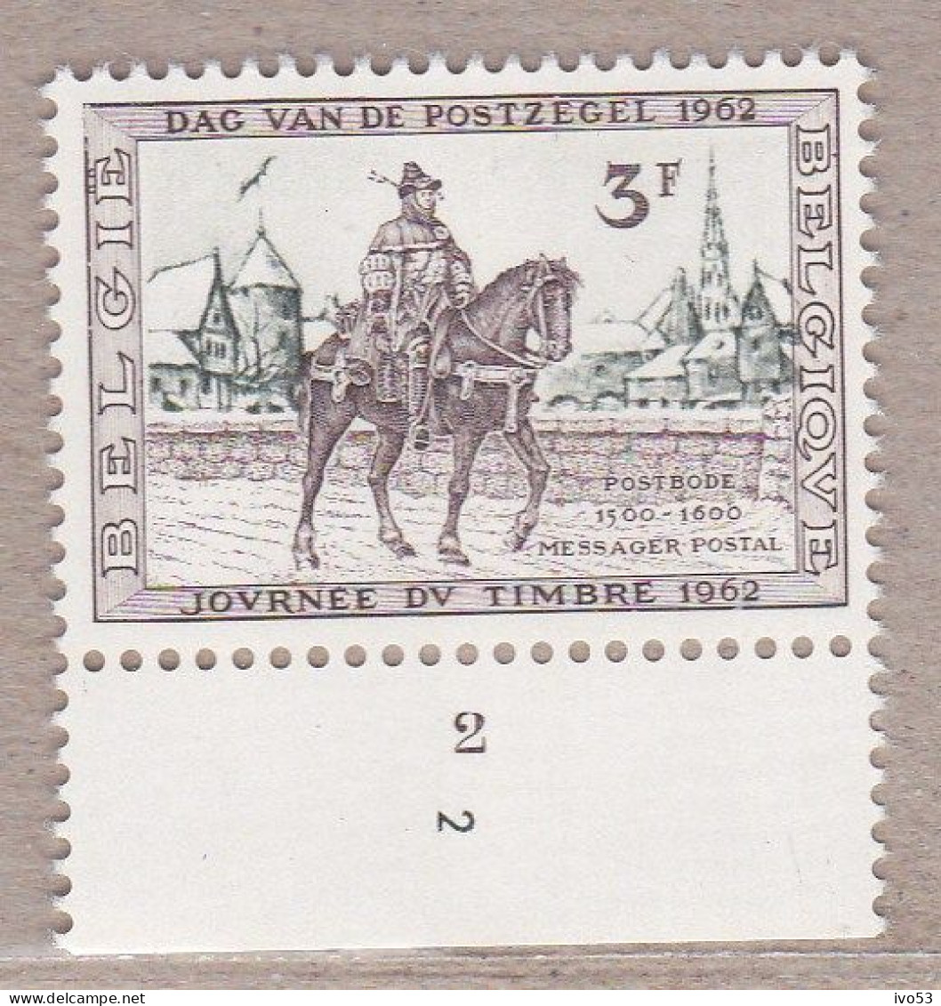 1962 Nr 1212** Plaatnummer:2,dag Van De Postzegel. - 1961-1970