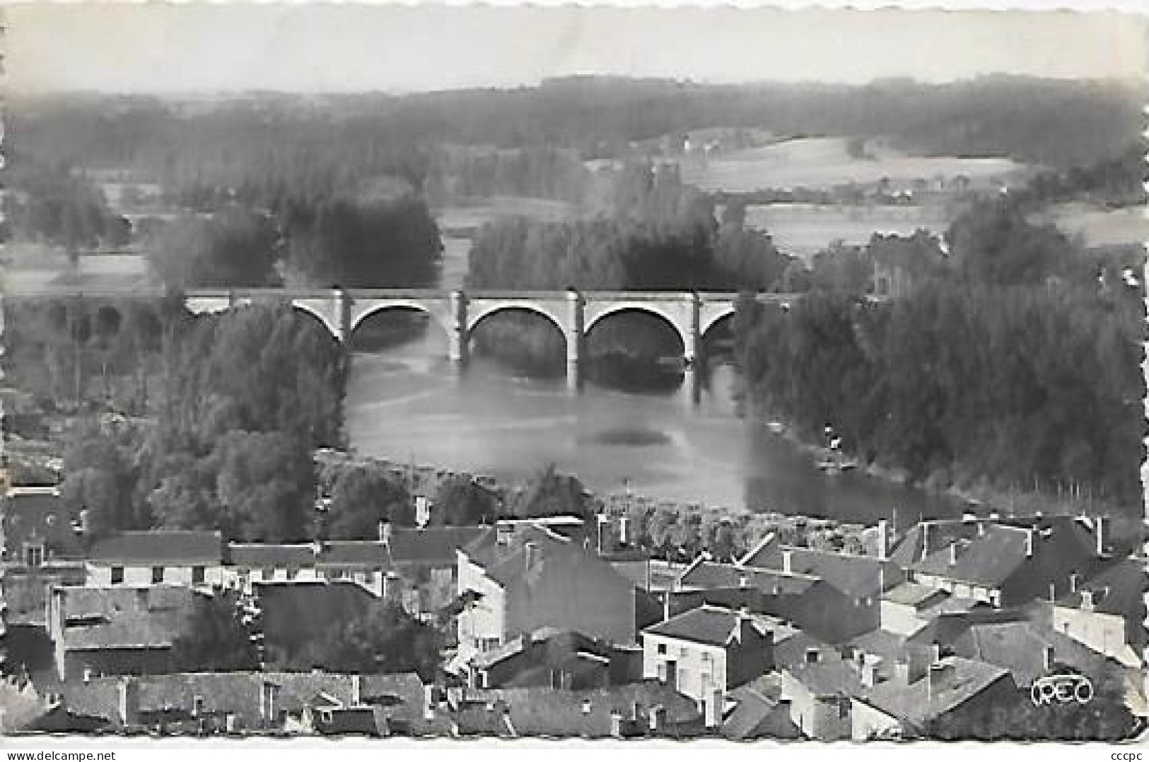 CPSM Chauvigny Le Viaduc Et La Vienne - Chauvigny