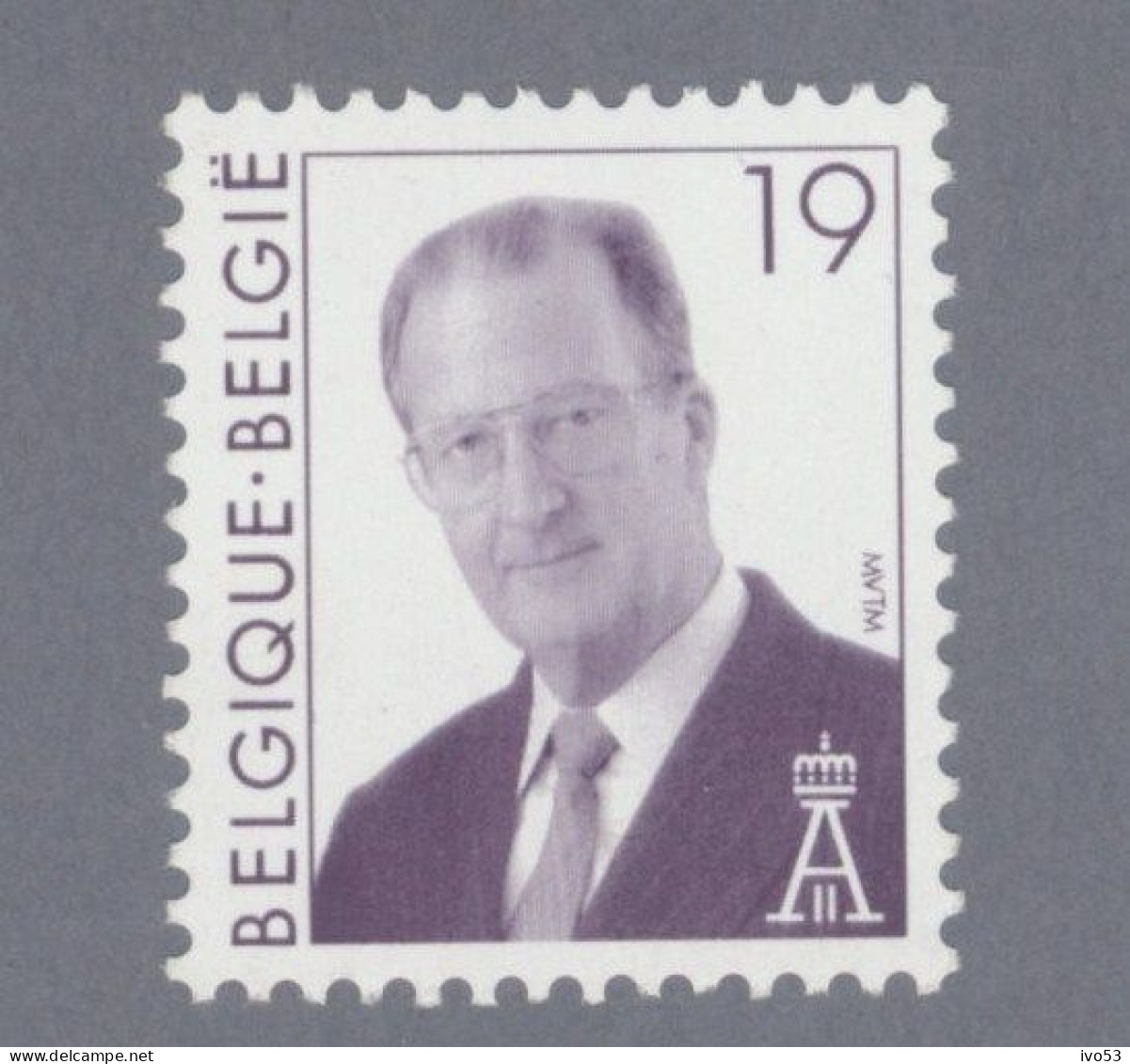 1997 Nr 2714** Koning Albert II Met Bril. - 1993-2013 King Albert II (MVTM)