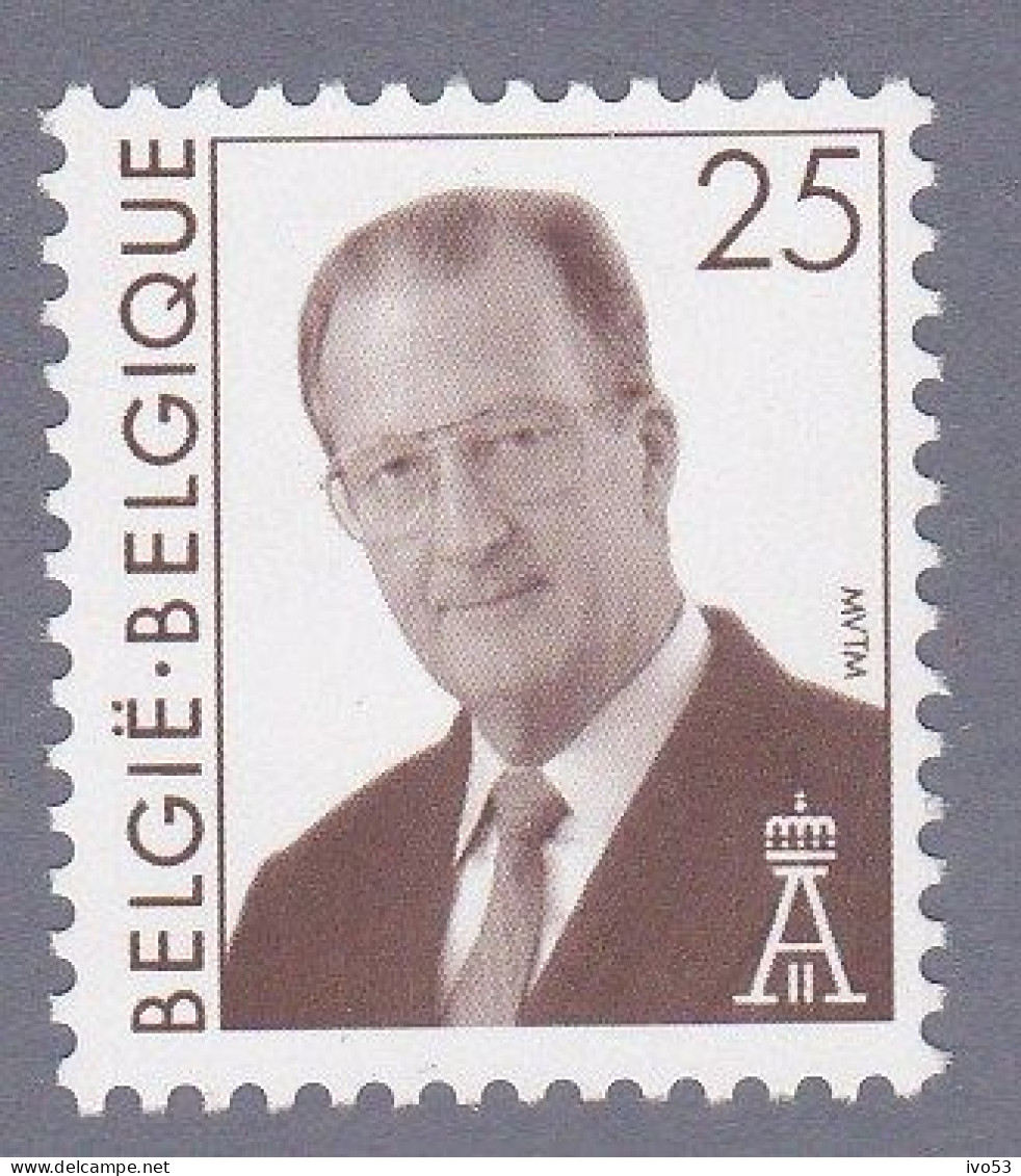 1997 Nr 2754** Koning Albert II Met Bril. - 1993-2013 Rey Alberto II (MVTM)