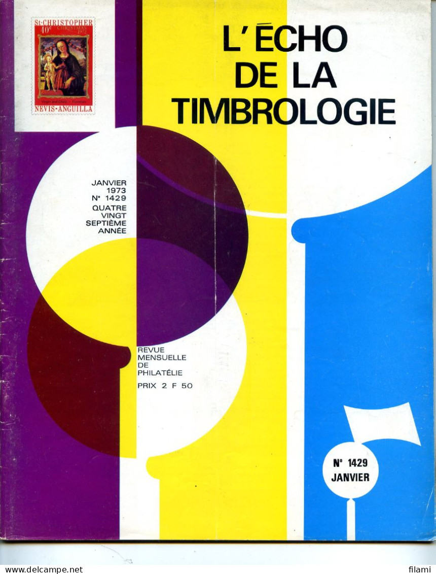 L'écho De La Timbrologie,timbre Perforé,obliteration Algerie 1959-62,poste Navale 1943-63,15c Semeuse,faux Sperati - Français (jusque 1940)