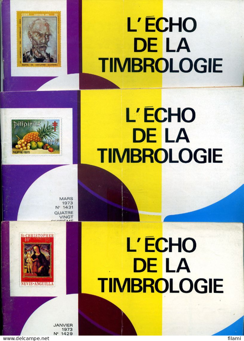 L'écho De La Timbrologie,timbre Perforé,obliteration Algerie 1959-62,poste Navale 1943-63,15c Semeuse,faux Sperati - Francesi (prima Del 1940)