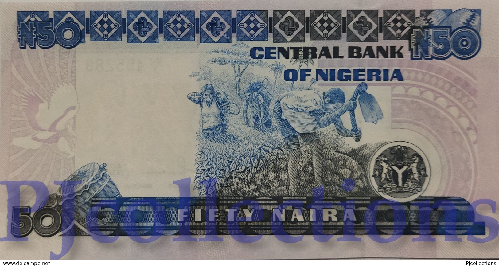NIGERIA 50 NAIRA 2004 PICK 27e UNC - Nigeria