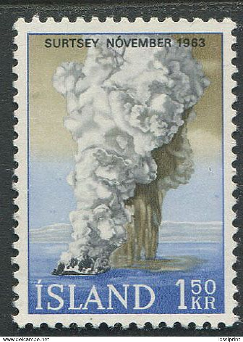 Iceland:Island:Unused Stamp Surtsey Island November 1965, MNH - Unused Stamps