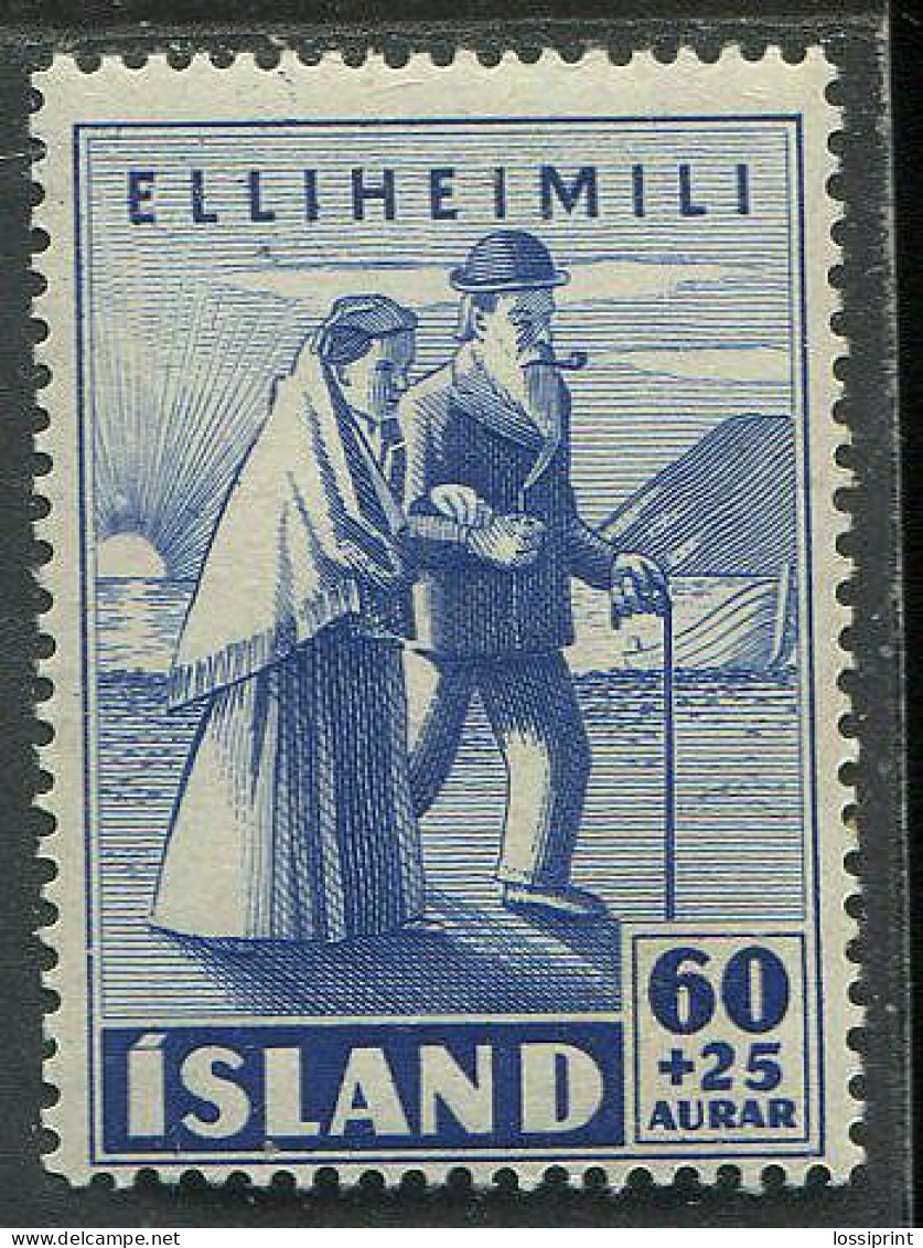 Iceland:Island:Unused Stamp Elliheimili, MNH - Ongebruikt