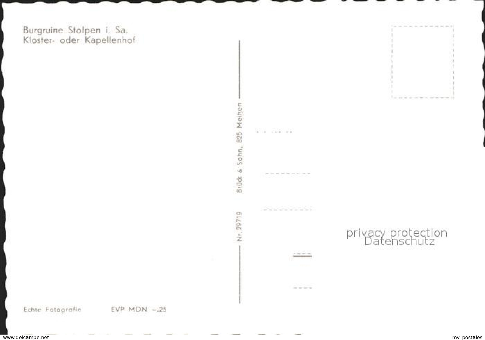 72343482 Stolpen Kloster Kapellenhof Stolpen - Stolpen