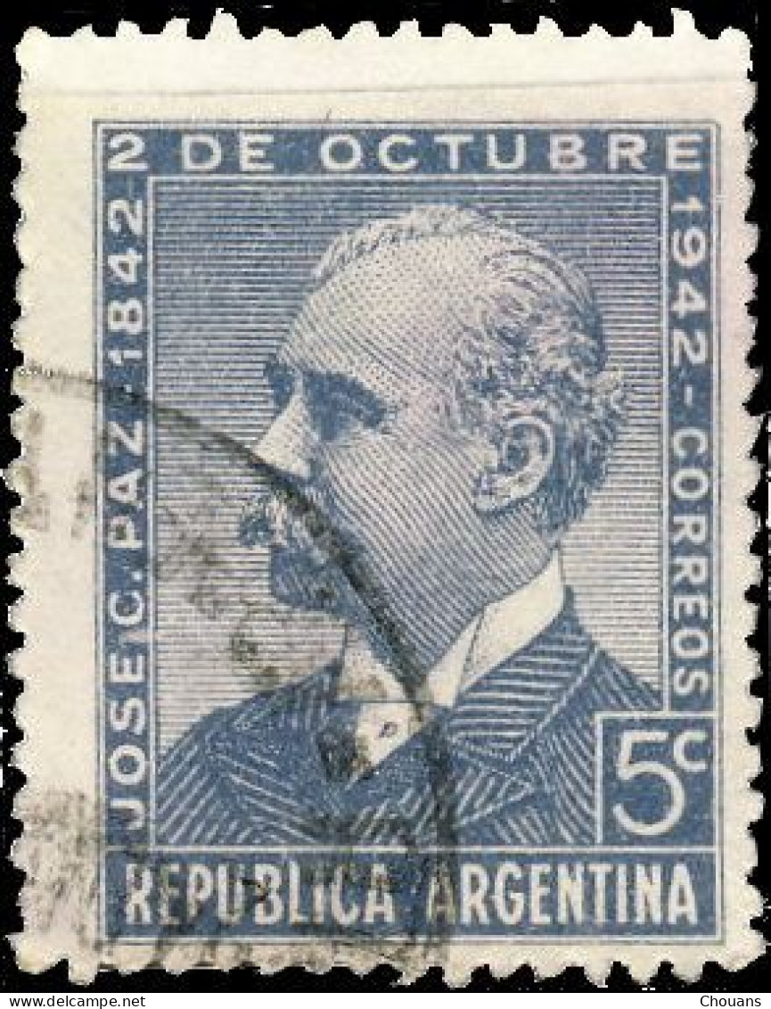 Argentine 1942. ~ YT 422 - José C. Paz - Used Stamps