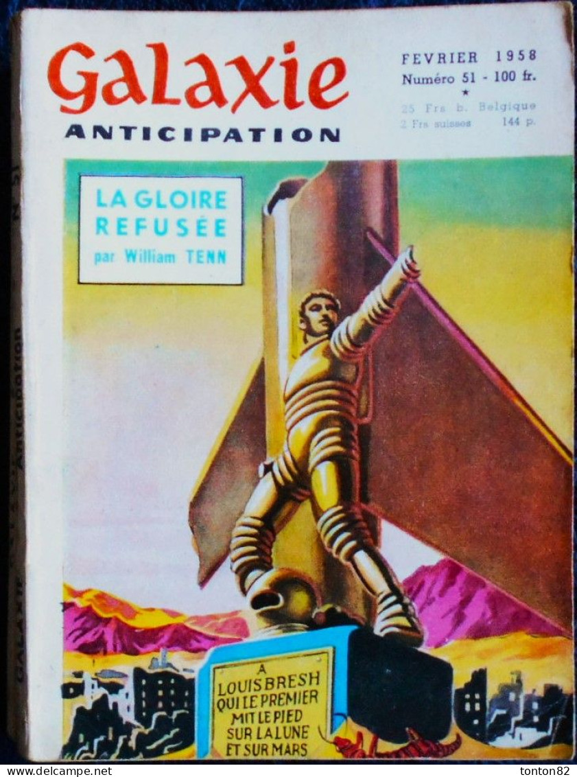 Galaxie N° 51 - E.O. Février 1958 - Première Série . - Opta