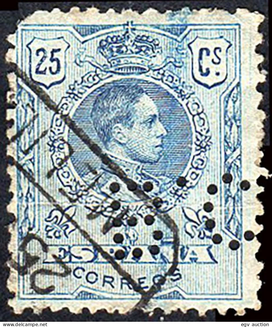 Melilla - Edi O 274 - Perforado - "B.C" (Banco) - Usados